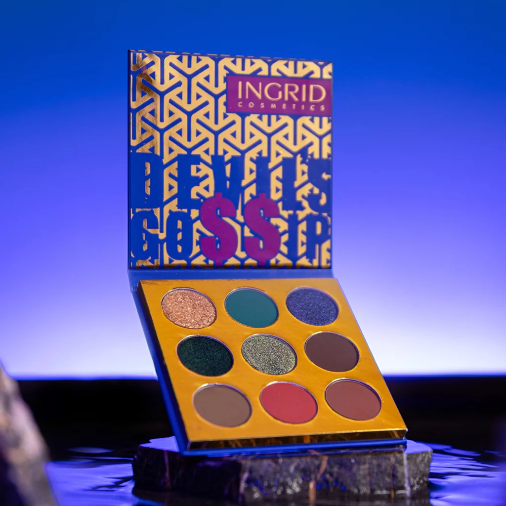 Ingrid Cosmetics Devil's Gossip Eyeshadow Palette – Image 2