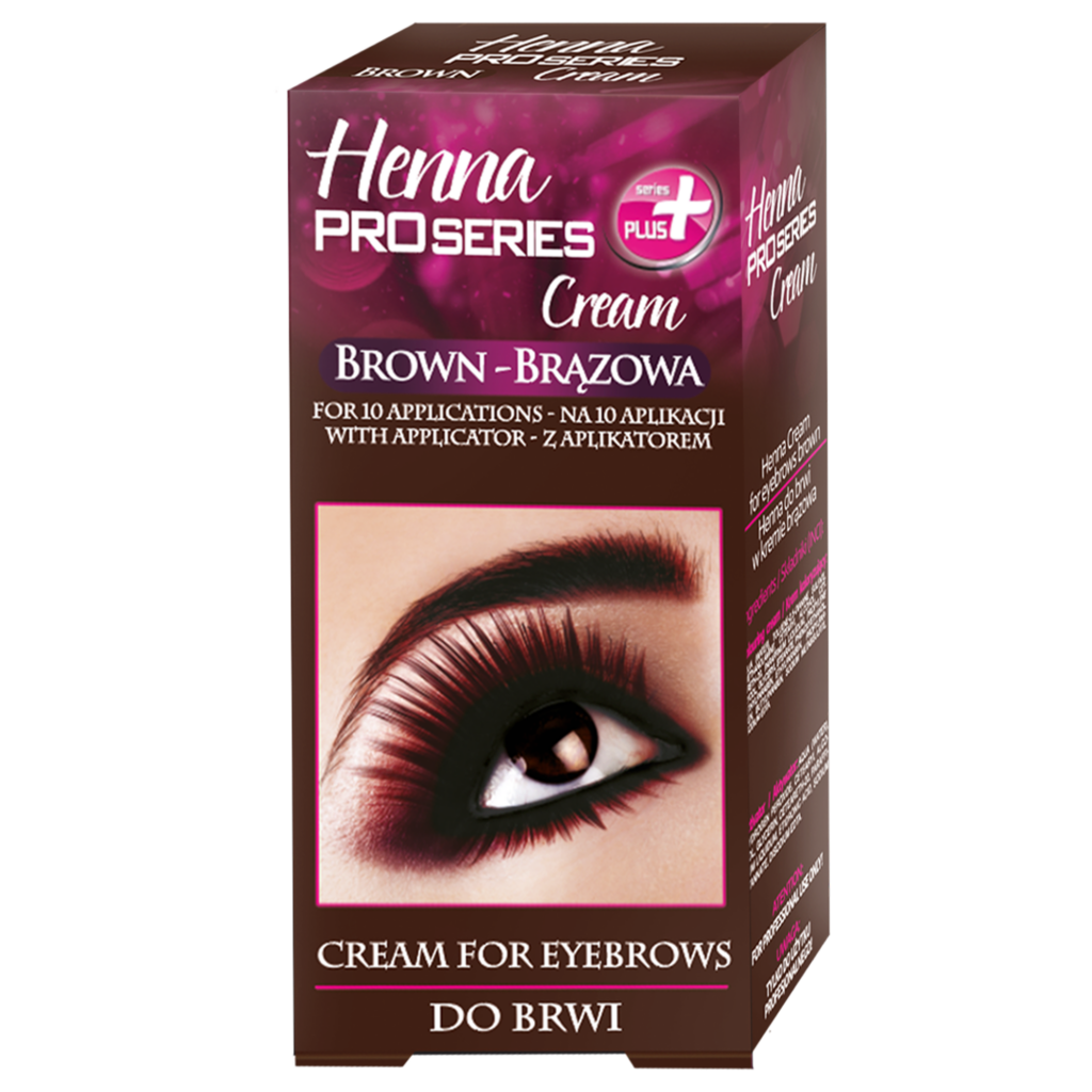 Lhb Henna Pro Series Cream For Eyebrows Brown