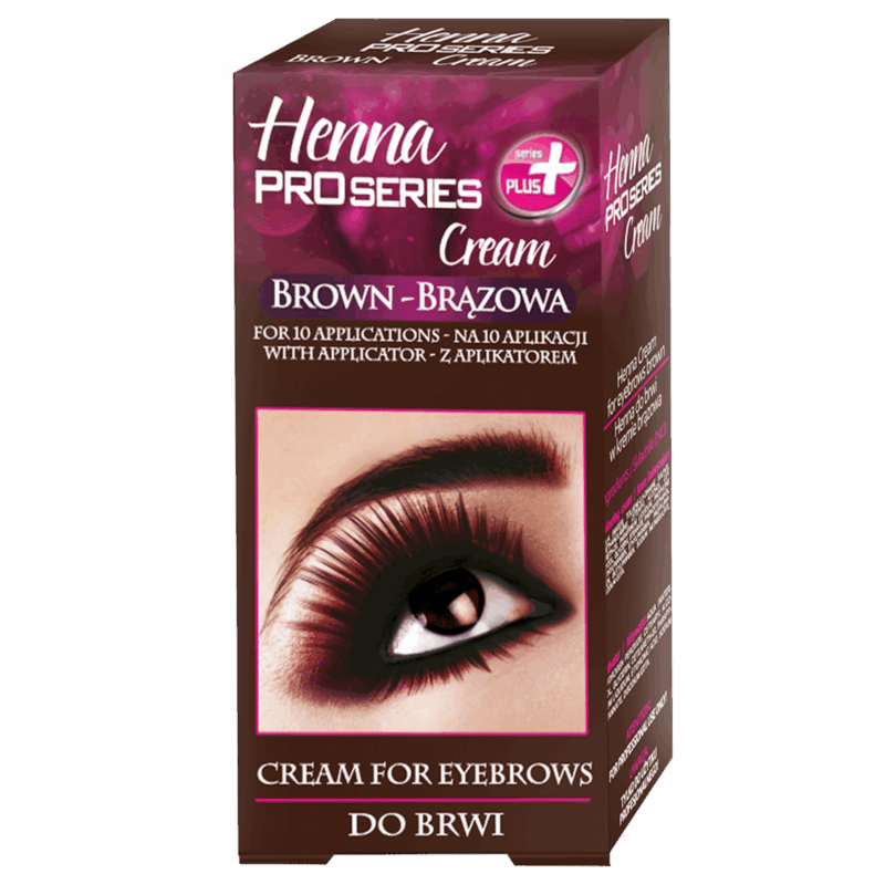 Lhb Henna Pro Series Cream For Eyebrows Brown