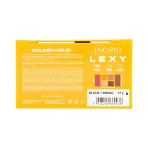 Alternative view of Ingrid Lexy Eyeshadow Palette Golden Hour