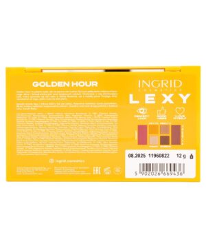 Alternative view of Ingrid Lexy Eyeshadow Palette Golden Hour